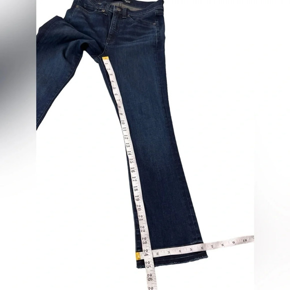 VERONICA BEARD Womens Jeans Carly “11 Kick Flare In Midnight Stretch Size 24 - Picture 9 of 14